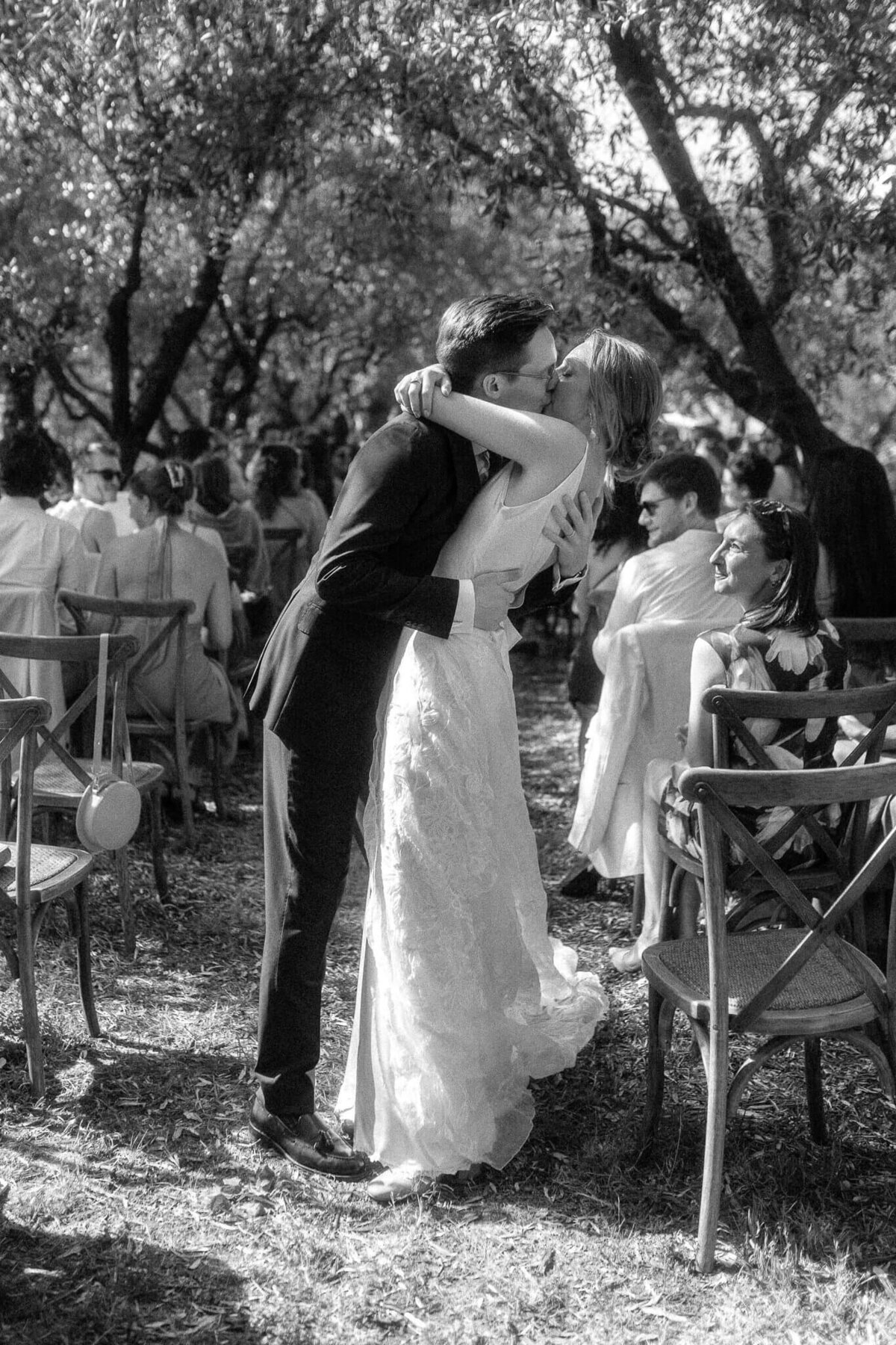 Wedding celebration at Villa dei Cipressi in Italy